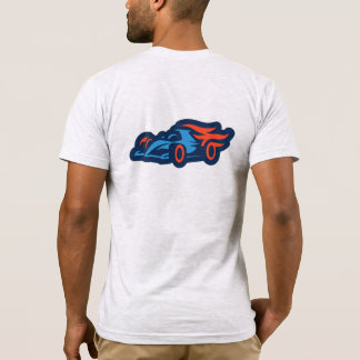 T-shirt Conception de voiture de sport moderne