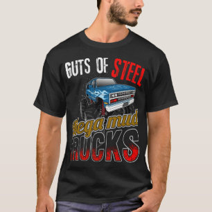 T-shirt Conception de yoga Monster Mega Mud's Guides Of St