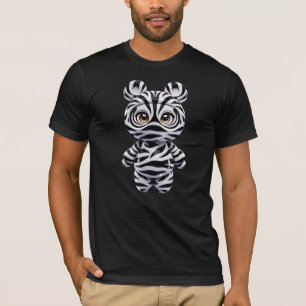 T-shirt Conception de zèbre mignon Kawaii d'animal africai