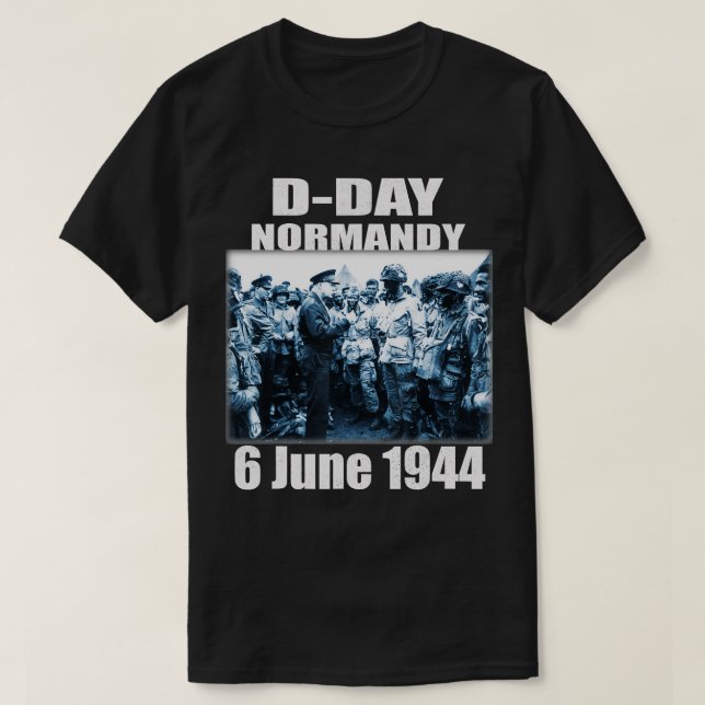 T-shirt Conception Débarquement Débarquement Normandie Déb (Design devant)
