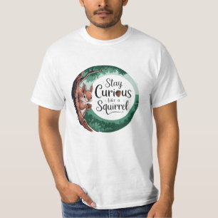 T-shirt Conception d'écureuils lunaires pour Amoureux des 