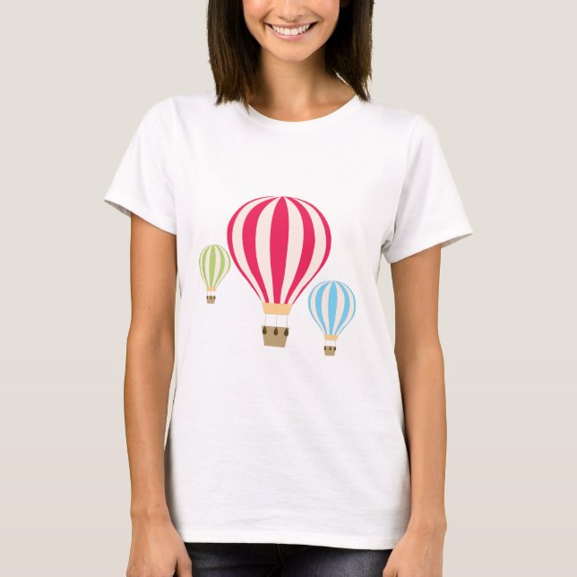 T-shirt Conception des ballons à air chaud (Devant)