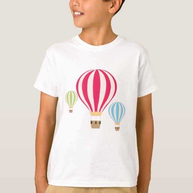 T-shirt Conception des ballons à air chaud (Devant)