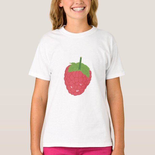 T-shirt Conception des fruits de framboise (Devant)