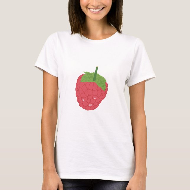 T-shirt Conception des fruits de framboise (Devant)