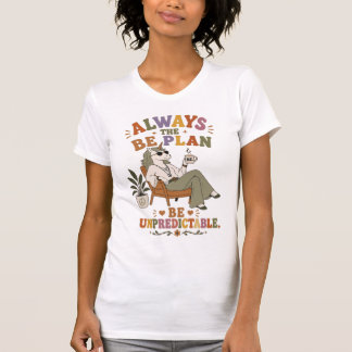 T-shirt Conception d'humour de licorne hippie pour les esp