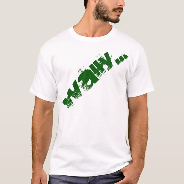 T-shirt Conception d'imbécile (Devant)