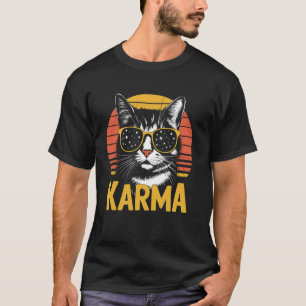 T-shirt Conception drôle d'amant de chaton rétro de chat a
