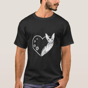 T-shirt Conception drôle de chat pixie Devon Rex pour les