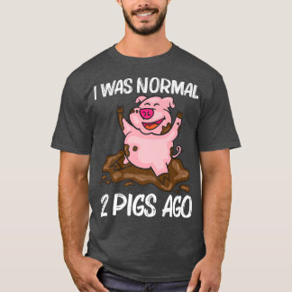 T-shirt Conception Drôle De Cochon Pour Hommes Femmes Ferm