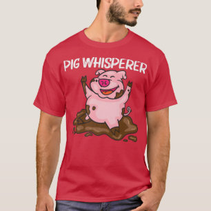 T-shirt Conception Drôle De Cochon Pour Hommes Femmes Ferm