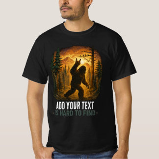 T-shirt Conception drôle personnalisée de Bigfoot Sasquatc