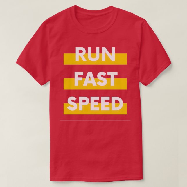 T-shirt Conception du coureur (Design devant)