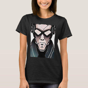 T-shirt Conception du Geek informatique Cyberpunk Hacker_3