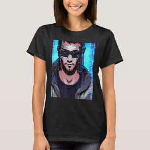 T-shirt Conception du Geek informatique Cyberpunk Hacker_6