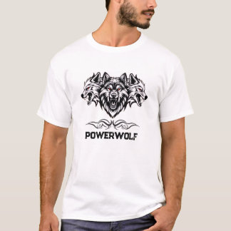 T-shirt conception du loup