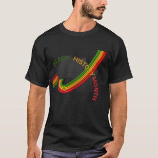 T-shirt conception du mois d'histoire noire