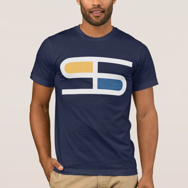 T-shirt Conception du thème nautique "Tack and Jibe" (Devant)