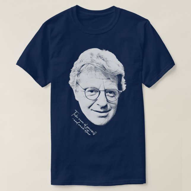 T-shirt Conception du ventilateur rétro de Jerry Springer (Design devant)