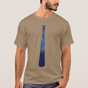 T-shirt Conception d'un serpent autour d'une goutte d'eau 