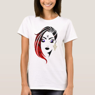 T-shirt Conception d'une image d'une femme amazigh