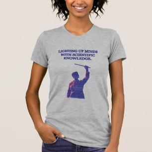 T-shirt Conception éclairant les esprits avec des connaiss