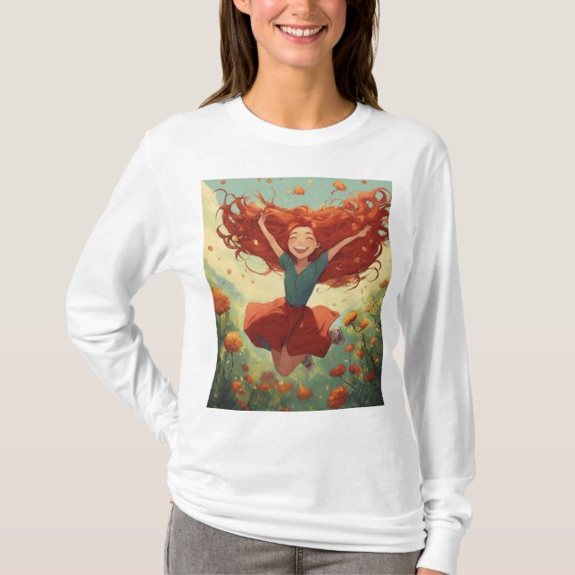 T-shirt conception entièrement (Devant)