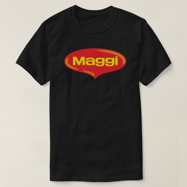 T-shirt Conception essentielle du logo Maggi à vie (Design devant)