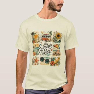 T-shirt Conception esthétique premium d'été