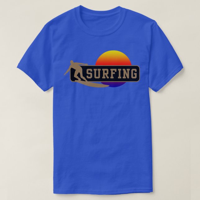 T-shirt Conception Extraordinaire du sport de surf (Design devant)