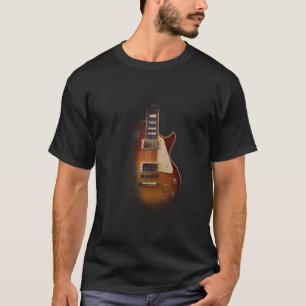 T-shirt Conception fanée de guitare électrique