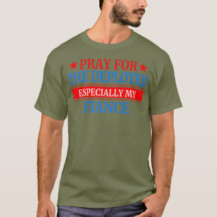 T-shirt Conception Fiance Déployée Pour Fiancee Premium