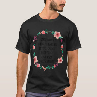 T-shirt Conception florale Médicale liberté