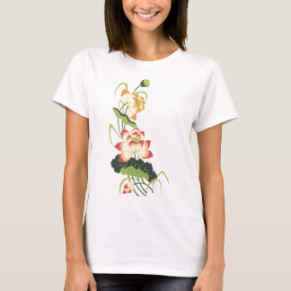 T-shirt Conception florale vintage