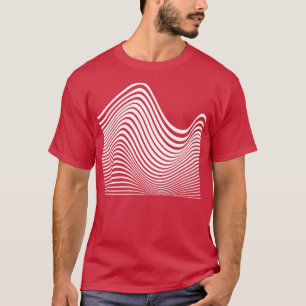 T-shirt conception géométrique des lignes