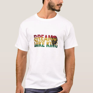 T-shirt Conception Graphique Audacieuse Comme un Roi