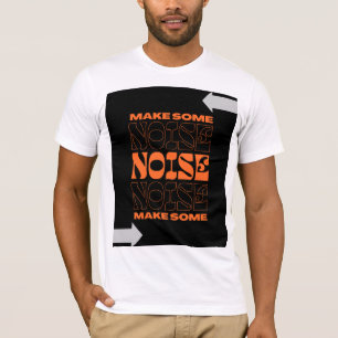 T-shirt Conception Graphique Bruyante