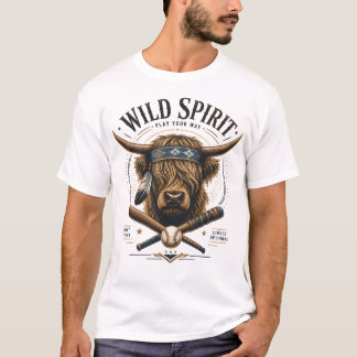 T-shirt Conception Graphique de Baseball de Buffalo Occide