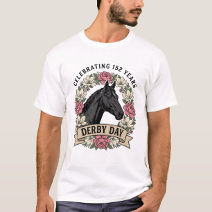 T-shirt Conception graphique de cheval de feu de gravure v