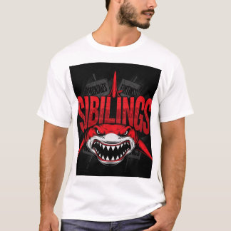 T-shirt Conception Graphique de Frères et Sœurs Edgy