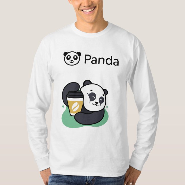 T-shirt Conception graphique de Panda (Devant)
