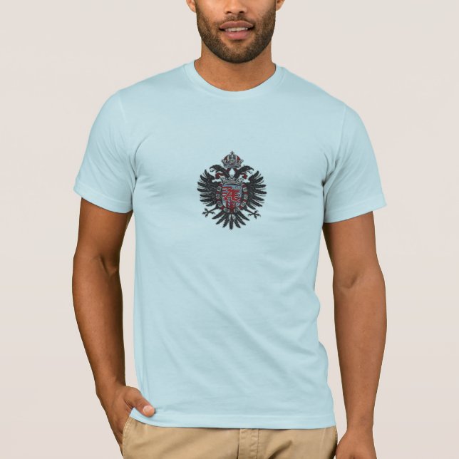 T-shirt Conception graphique héraldique de Ænigma de crête (Devant)