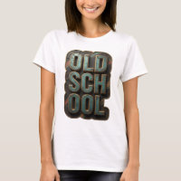 Conception graphique OLD SCHOOL Chic Or