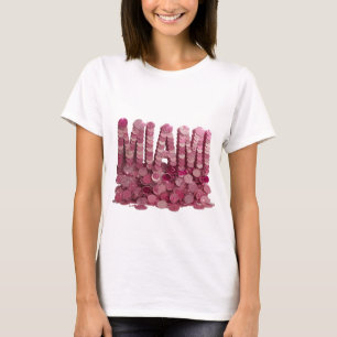T-shirt Conception graphique rose MIAMI accrocheur
