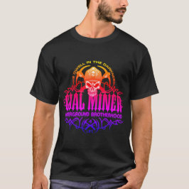 T-SHIRT CONCEPTION GROOVY DE MINEUR DE CHARBON