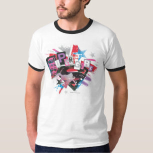 T-shirt Conception grunge de Supergirl