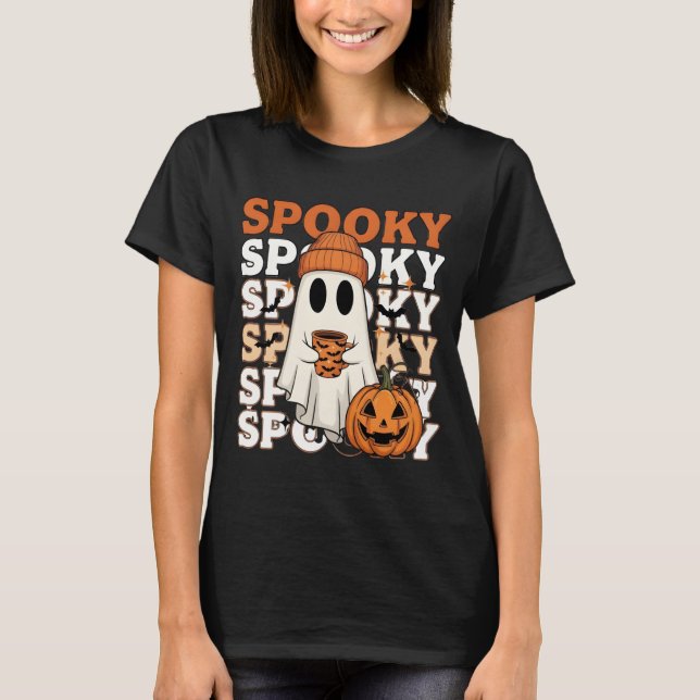 T-shirt Conception Halloween éffrayante (Devant)