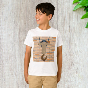 T-shirt Conception mécanique Vintage de poulie industriell