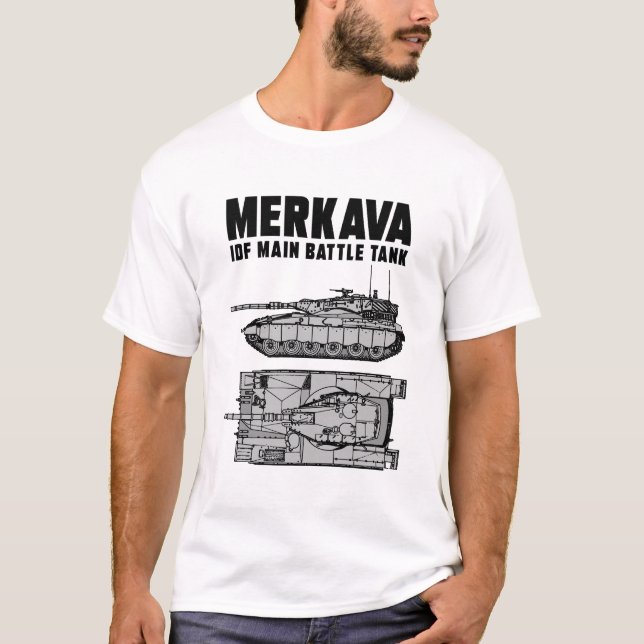 T-SHIRT CONCEPTION MERKAVA (Devant)