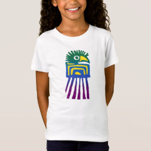 T-Shirt Conception mexicaine antique d'oiseau
